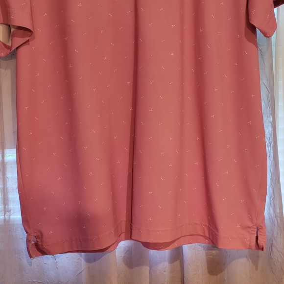 Walter Hagen SS Cotton Spandex Pink/Geometrical design Large - Picture 8 of 12